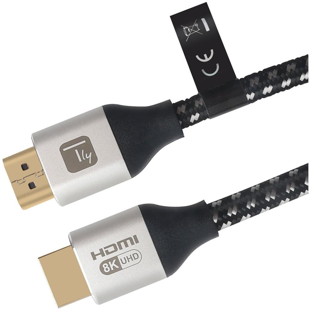 Cavo Hdmi Ultra High Speed 48gbps Maschio / Maschio 8k@ 60hz Certificato 2m - Foto 3