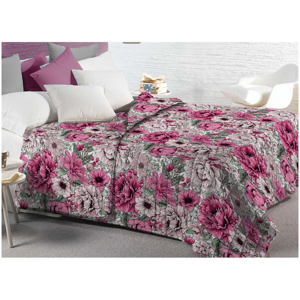 Quilt Trapuntino Piumino Estivo 100gr mq Microfibra Bea Varie Fantasie Singolo DIS.2 - Foto 1