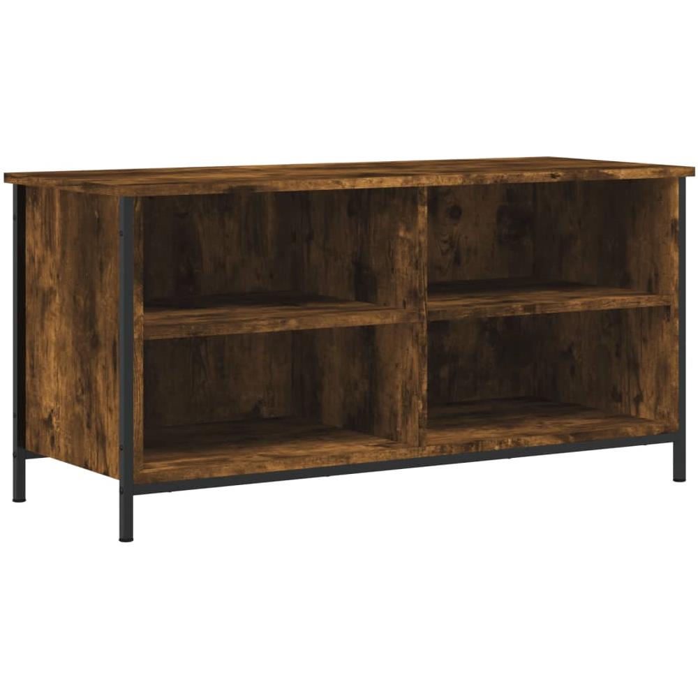 Mobile Tv Rovere Fumo 100x40x50 Cm In Legno Multistrato - Foto 2