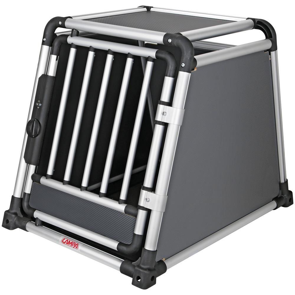 Premium, Trasportino In Lega Di Alluminio, Specifico Per Il Trasporto Di Animali In Auto - Type 6 - 55 X 77 X H 60 Cm - Foto 3