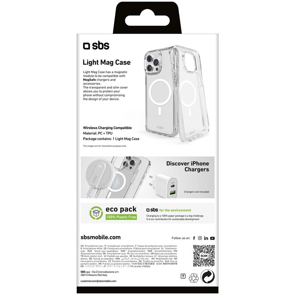 TELIGMAGIP1567PT custodia per cellulare 17 cm (6.7"") Cover Trasparente per iPhone 15 Plus / 14 Plus - Foto 2