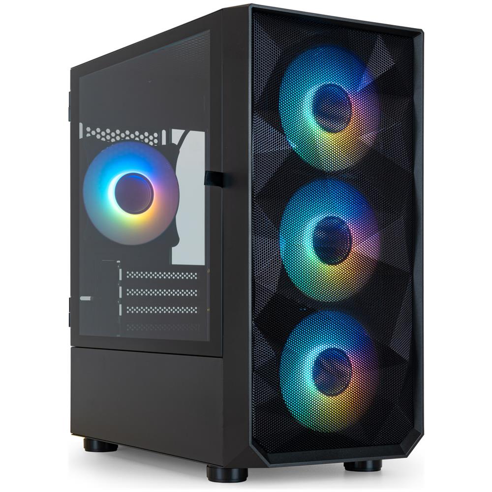 Custodia da Gioco TQGCC901-B Mini Tower PC Micro-ATX / 1 x USB3.0 / 2 x USB2.0 / HD - Foto 1