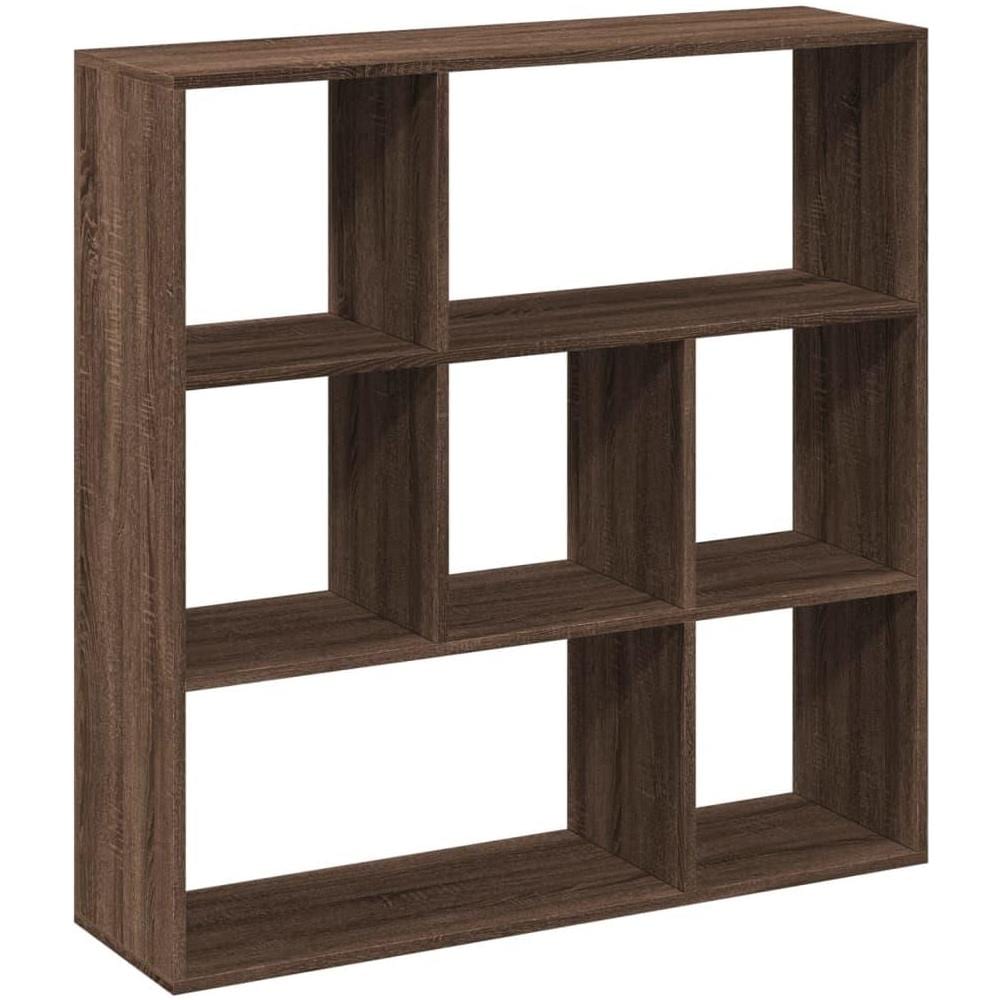 Libreria Divisorio Rovere Marrone 102x29x103,5 cm in Truciolato - Foto 1