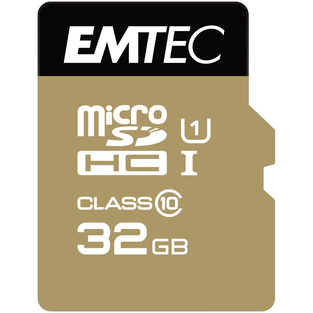 MicroSD Elite Gold Capacità 32 GB UHS-1 U1 Classe 10 Velocità fino 85 MB / s con Adattatore SD - Foto 2
