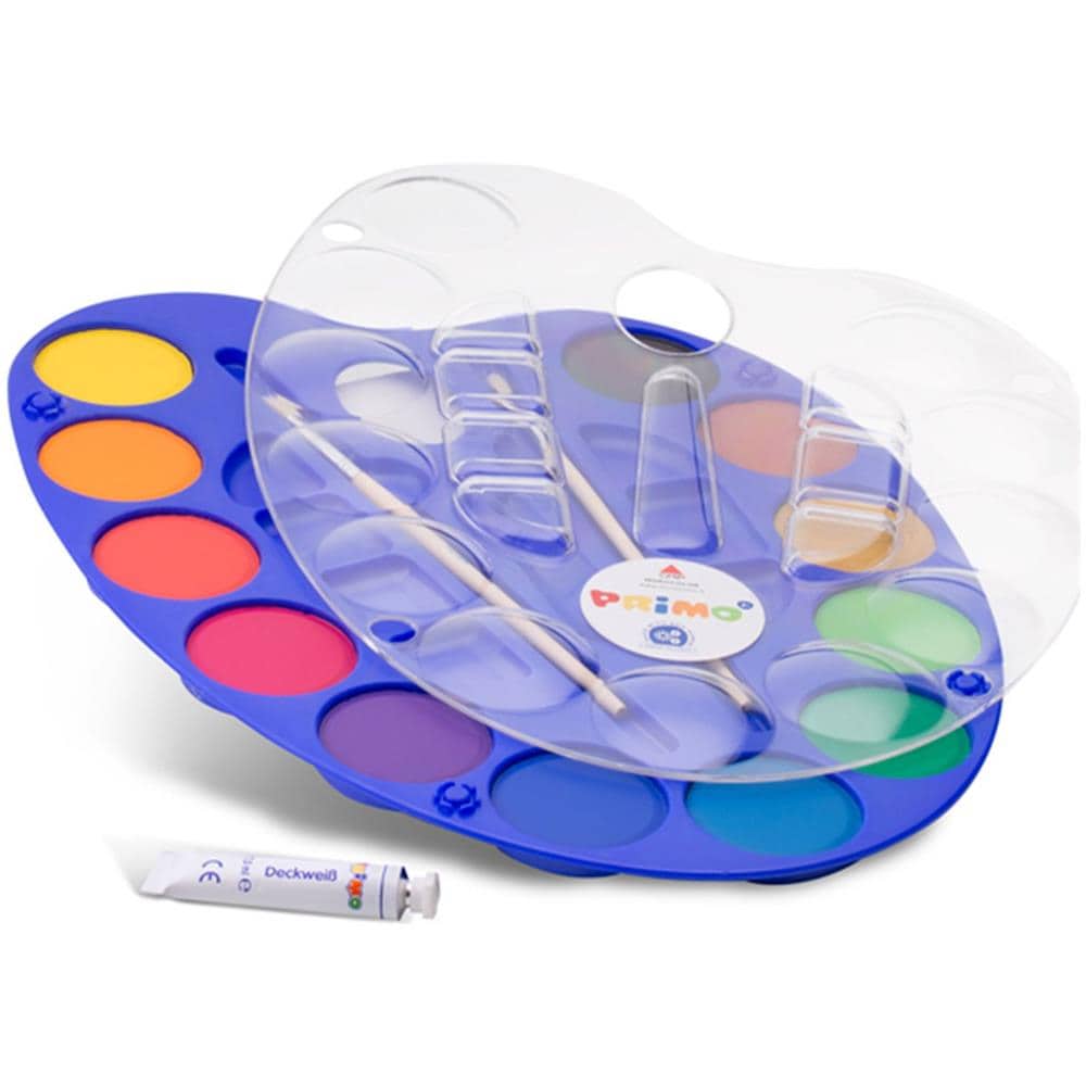 Morocolor Tavolozza Acquerelli Primo Jumbo In Pastiglia 44mm 12 Colori - Foto 2