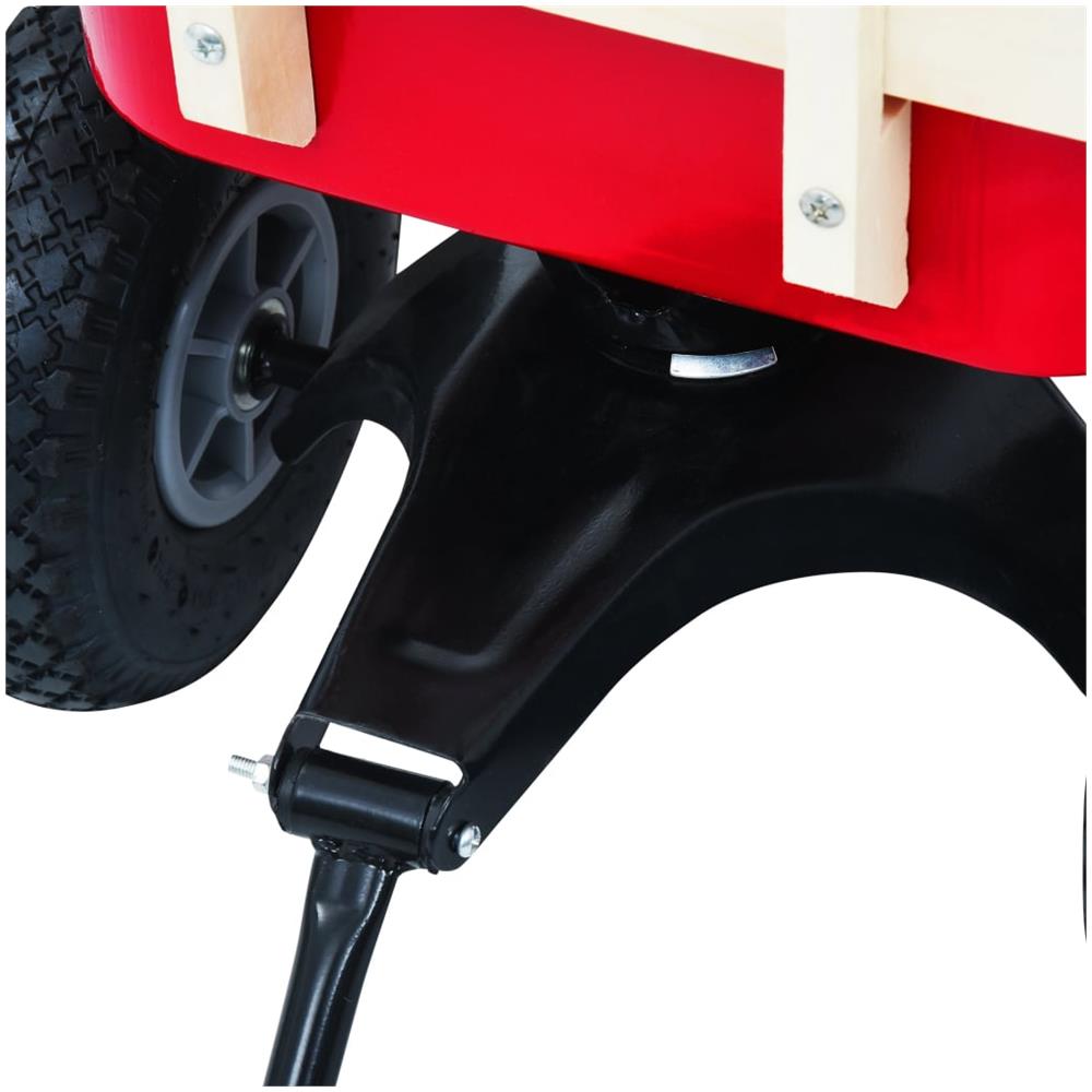 Carrello A Mano 150 Kg Rosso - Foto 8