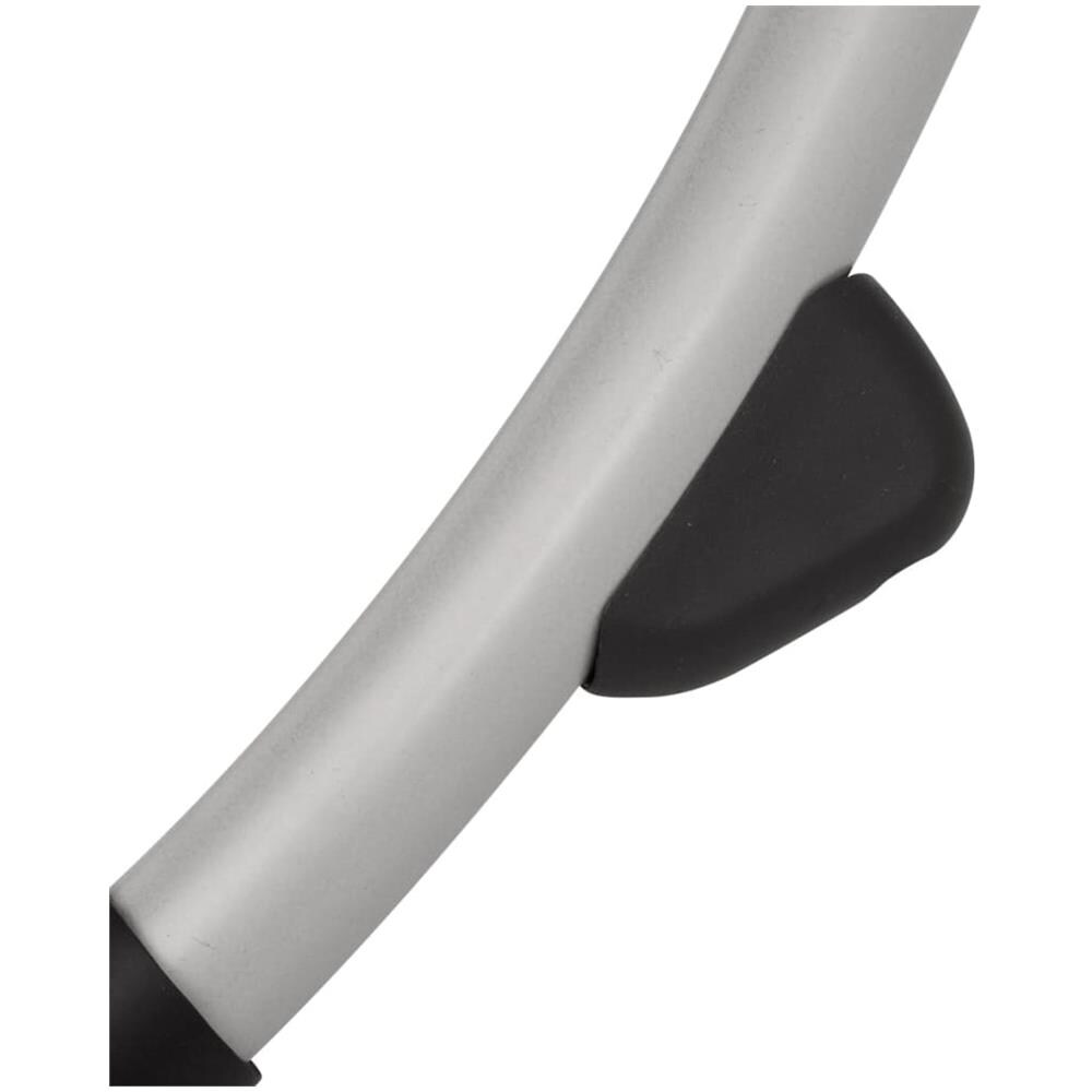 Lettino Prendisole Geometrico in Acciaio Tortora - Foto 2