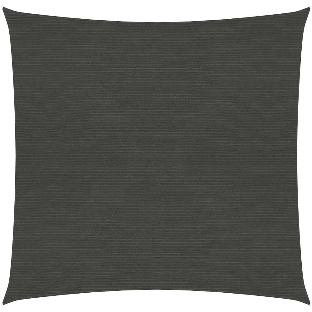 Vela Parasole 160 g / m² Antracite 3x3 m in HDPE - Foto 1