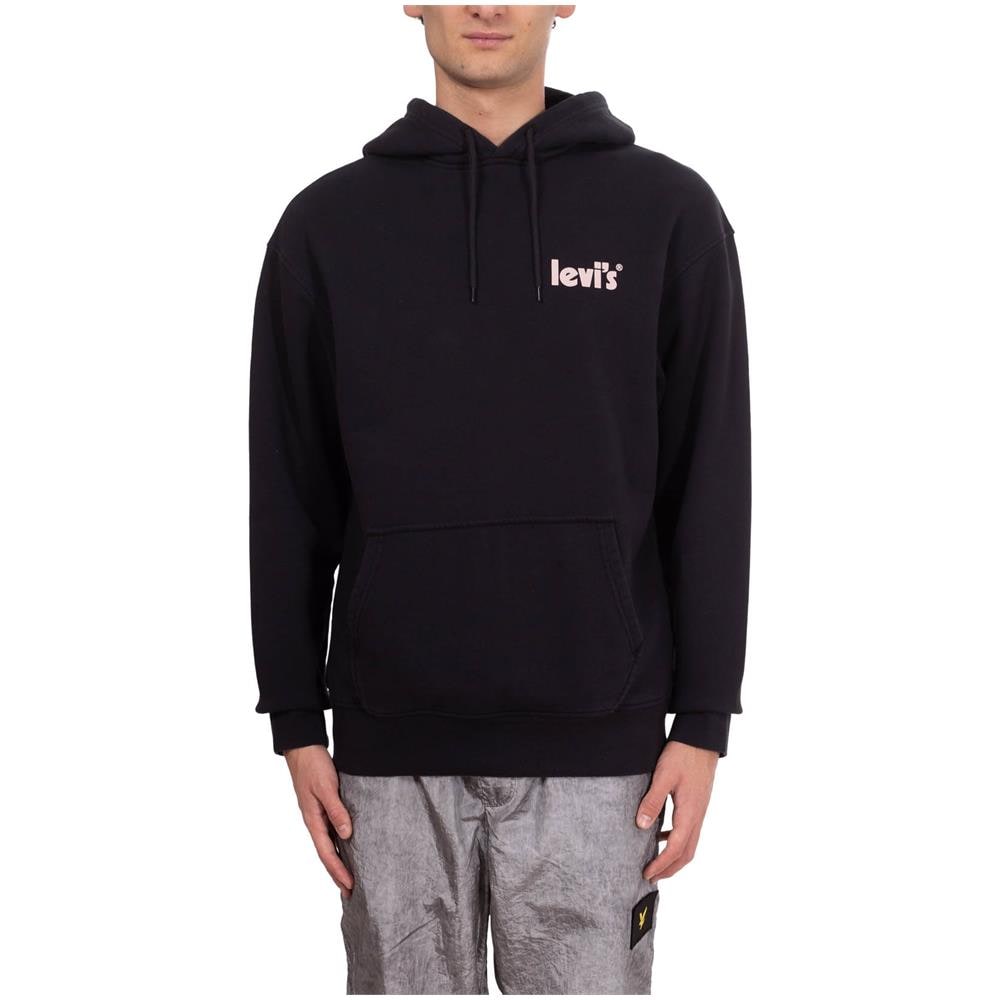 Felpa Con Cappuccio E Logo Iridescente - Foto 1