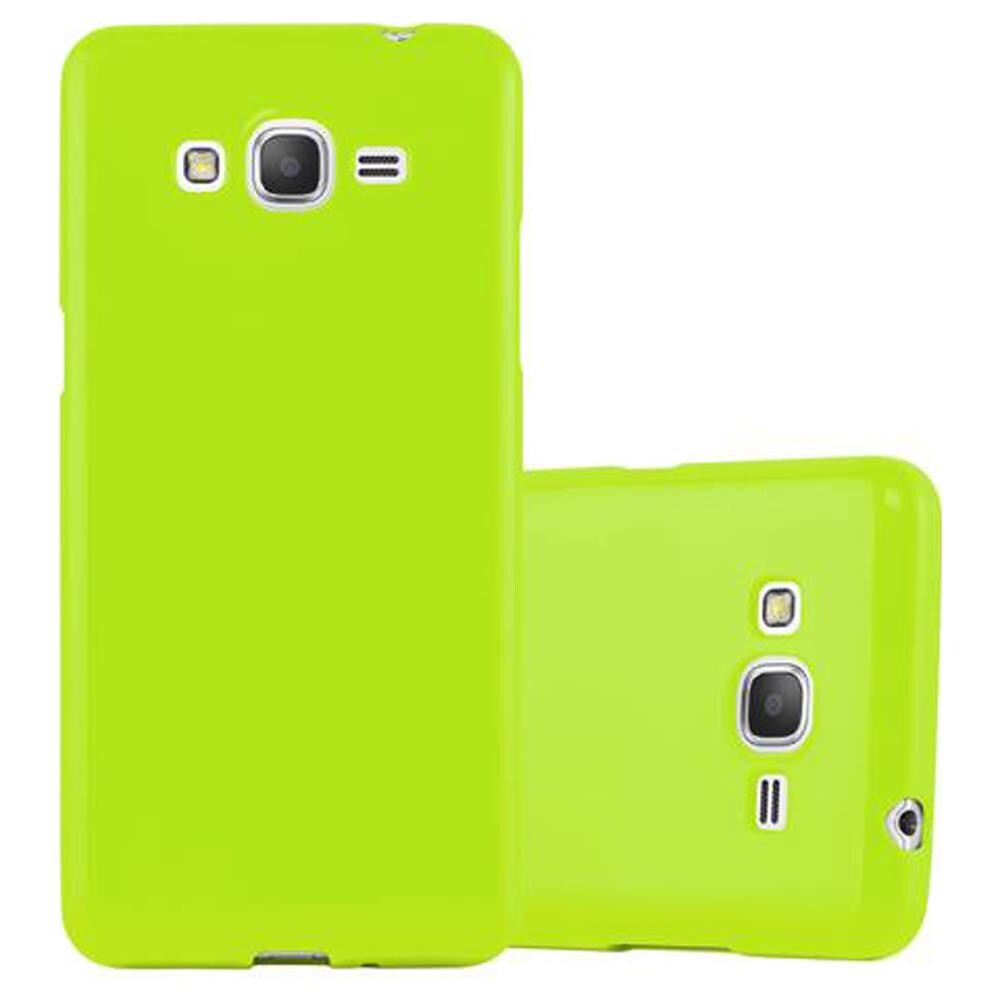 Custodia Compatibile Con Samsung Galaxy Grand Prime In Jelly Verde - Coperchio Protettivo In Silicone Tpu Flessibile - Foto 1