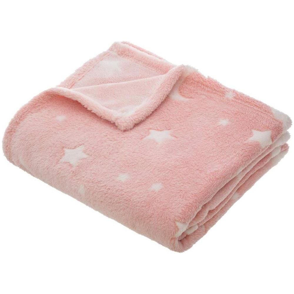 Coperta Per Bambini, Coperta Per Cameretta, 150 X 125 Cm, Colore Rosa - Foto 1
