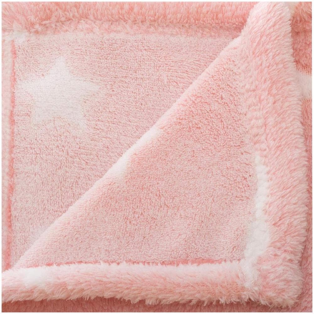 Coperta Per Bambini, Coperta Per Cameretta, 150 X 125 Cm, Colore Rosa - Foto 2