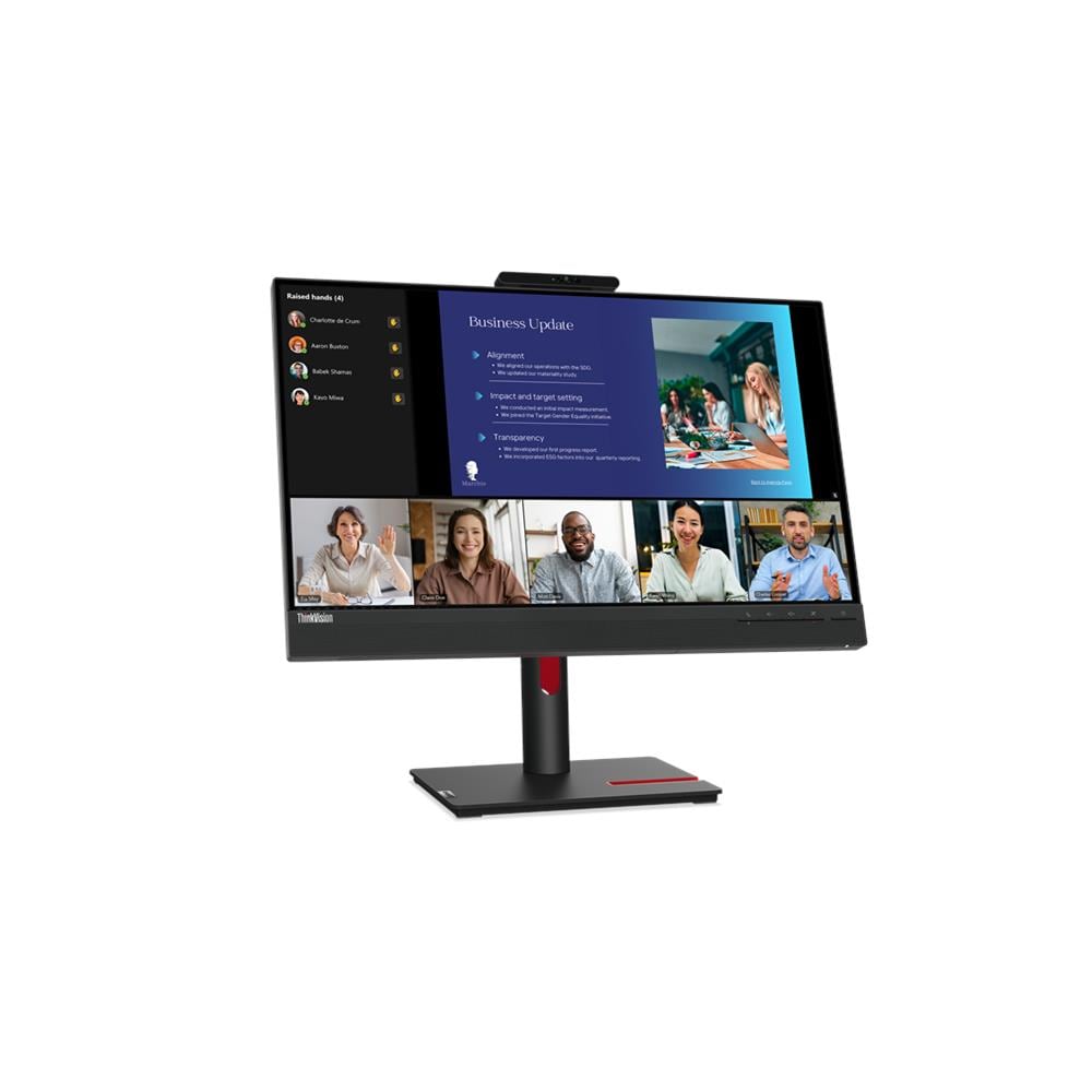 Monitor 23.8" LED IPS ThinkVision T24v-30 1920x1080 Full HD Tempo di Risposta 6 ms - Foto 10