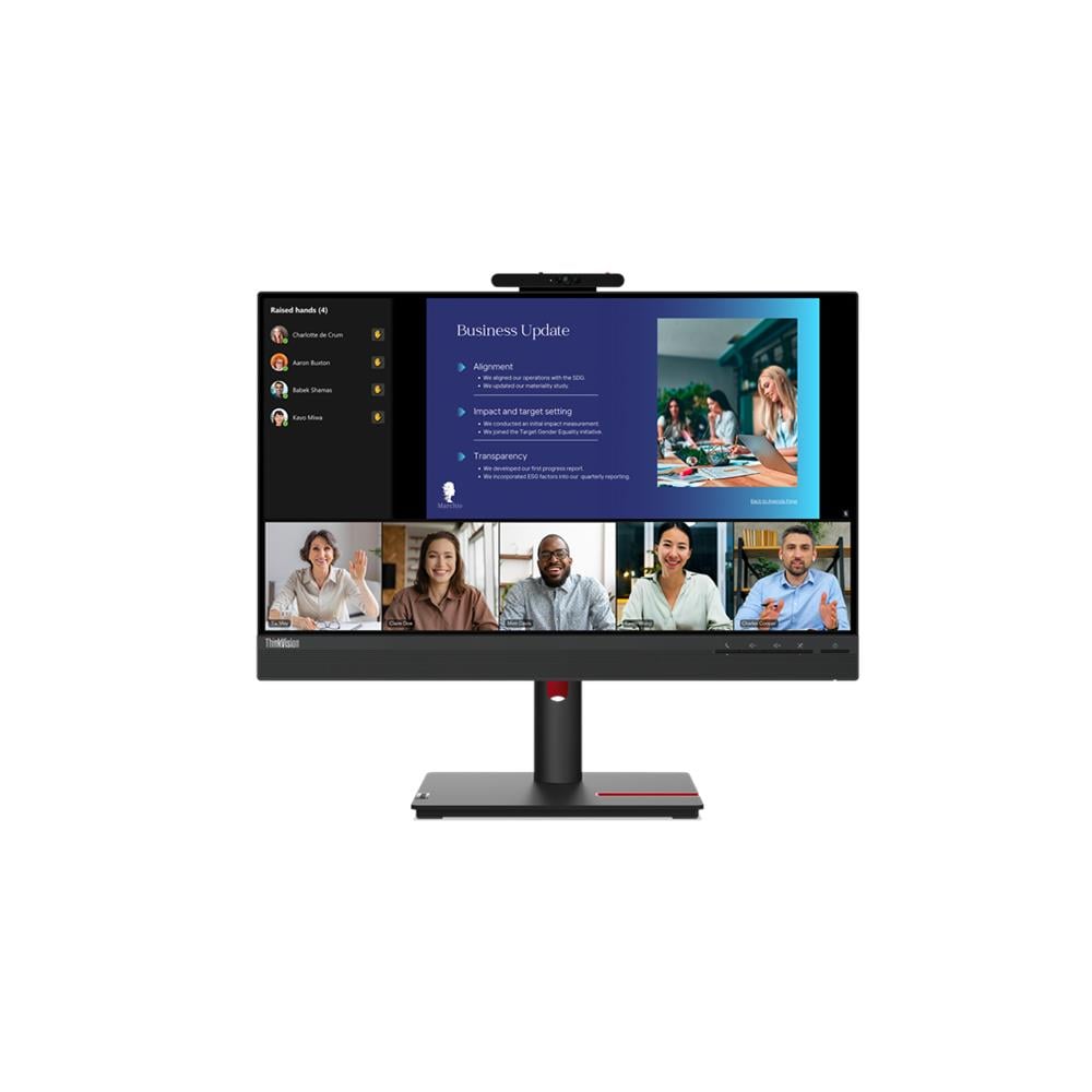 Monitor 23.8" LED IPS ThinkVision T24v-30 1920x1080 Full HD Tempo di Risposta 6 ms - Foto 1