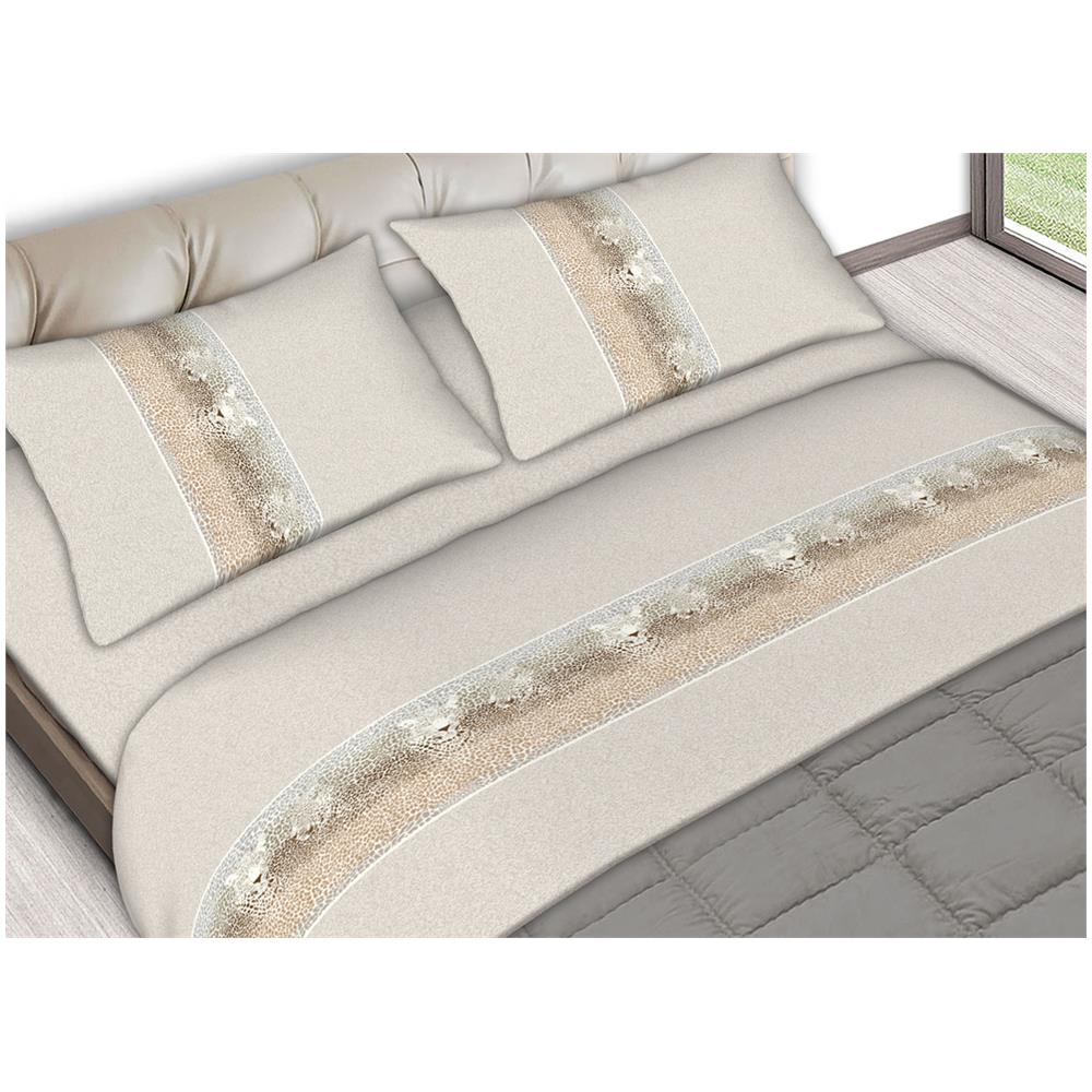 Lenzuolo Beige Pois Bianchi main image 0