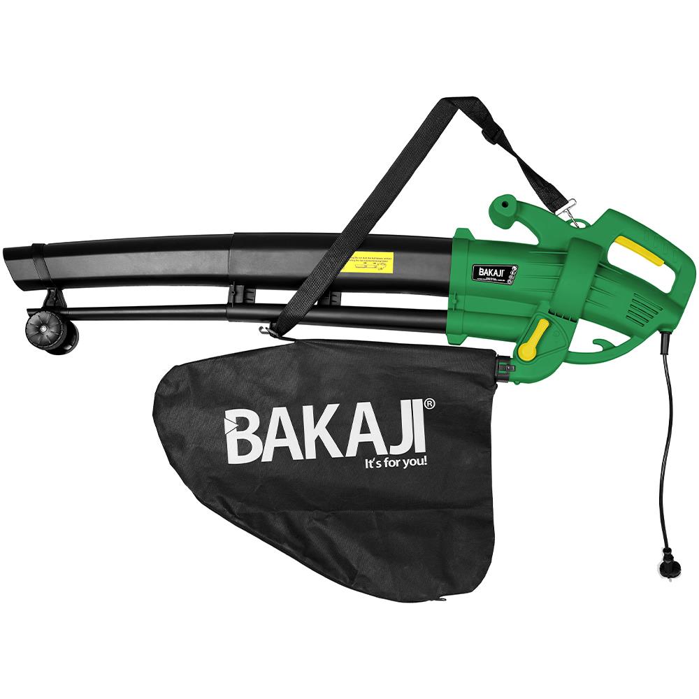 Sacco Raccolta Per Soffiatore Foglie BAKAJI - Capacità 45L, Tessuto Resistente, Nero - Foto 10