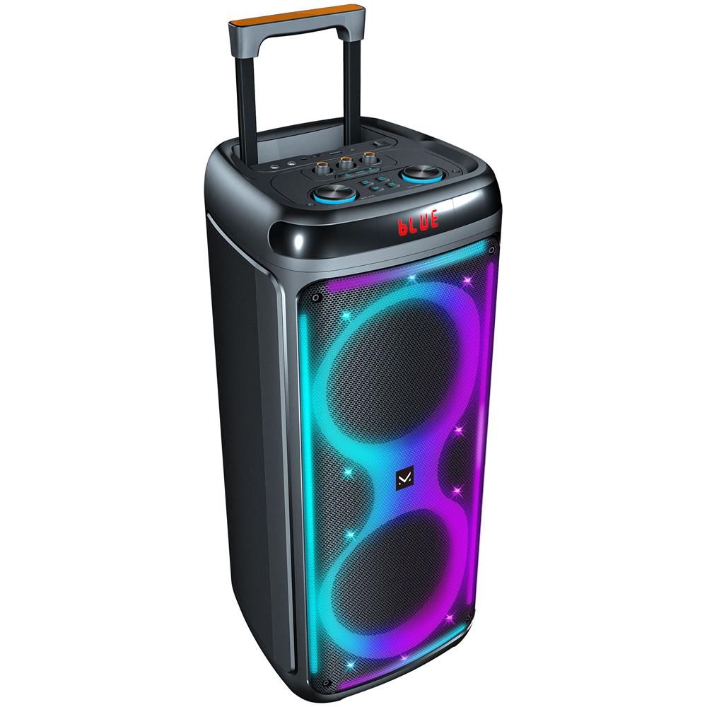 Speaker Bluetooth /AUX FLAME T88 con Telecomando e Microfono Colore Nero - Foto 1