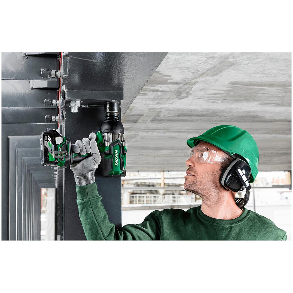 WR36DBW2Z avvitatore a batteria 1/2" 1500 Giri /min 1050 Nm Nero, Verde, Grigio 36 V - Foto 2