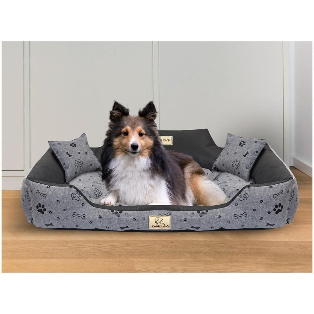 115x95 cm KINGDOG Cuccia per cani impermeabile personalizzabile Ossa nere - Foto 9