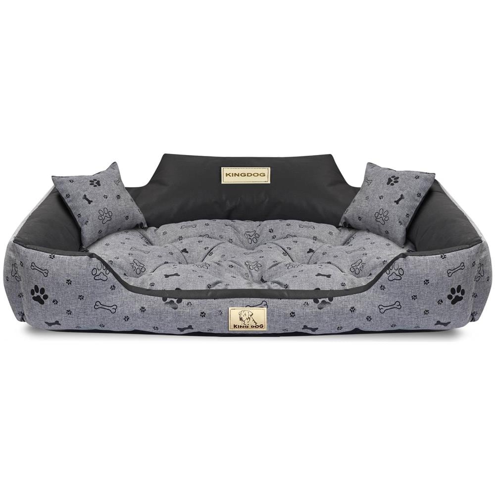 115x95 cm KINGDOG Cuccia per cani impermeabile personalizzabile Ossa nere - Foto 2