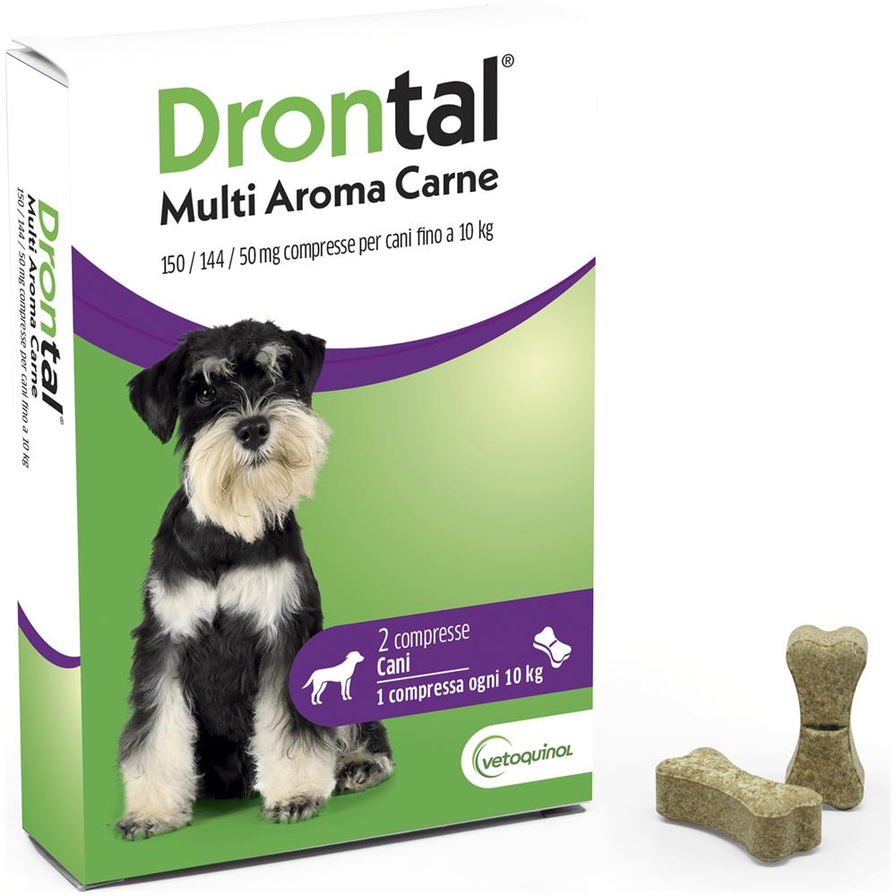 Drontal Multi Ar Carne 2 Compresse - Foto 1