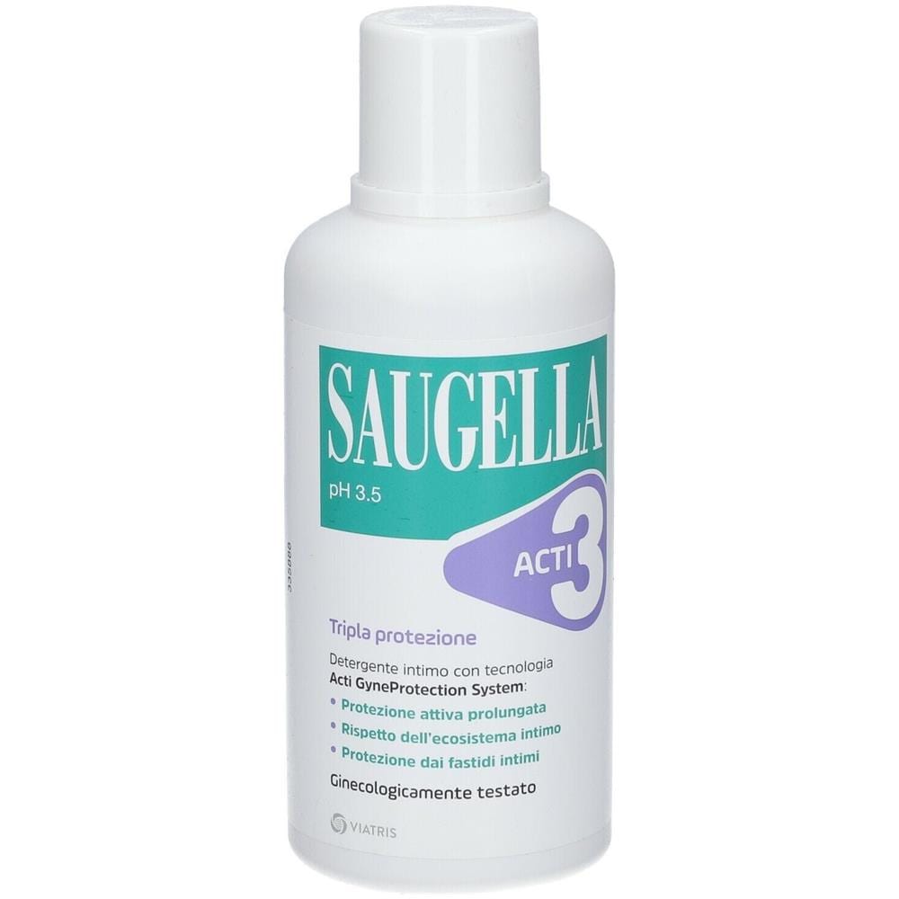 Saugella ACTI3 Tripla Protezione Detergente Intimo 500 ml - Foto 2