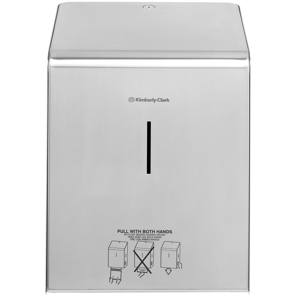 Dispenser In Acciaio Inox Per Asciugamani Di Carta Rotolo Xl - Foto 2
