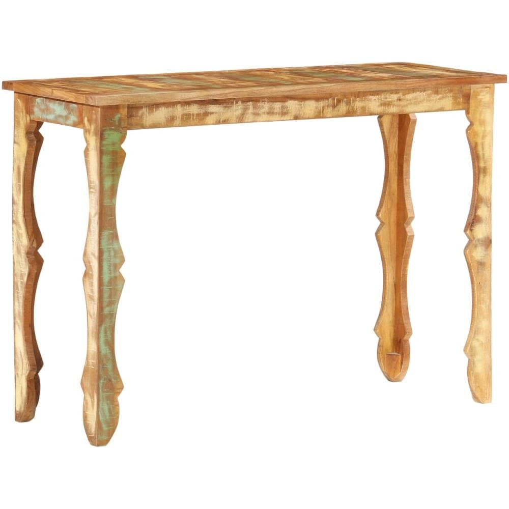 Tavolo Consolle 110x40x76 Cm In Legno Massello Di Recupero - Foto 1