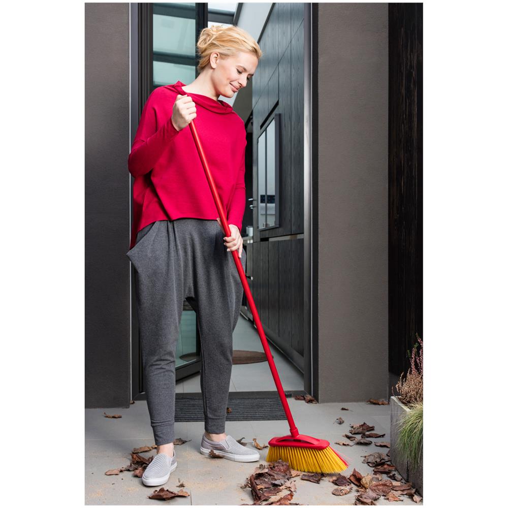 Scopa Esterna 2in1 Giardino + Bastone Ottimo Per Ampie Terrazze, Scantinati O Scale - Foto 3