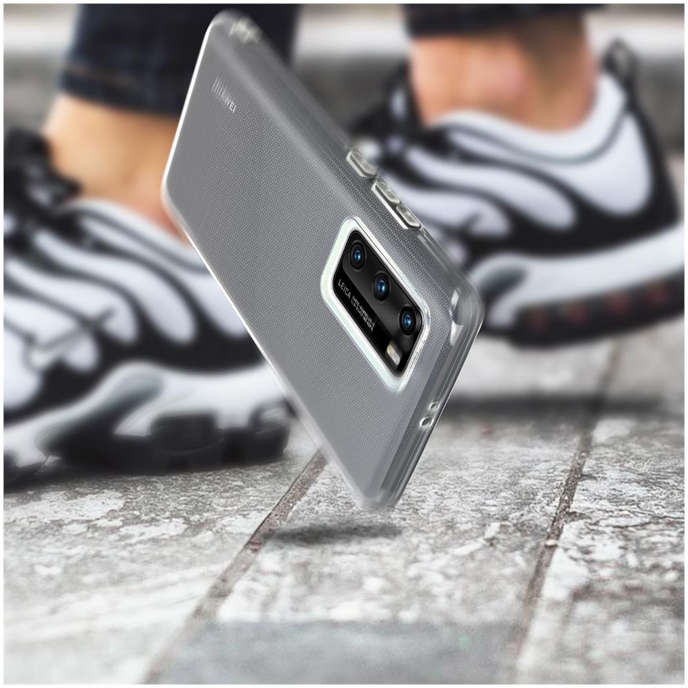 Cover Huawei P40 Protezione Silicone Morbido Antishock Trasparente - Foto 2
