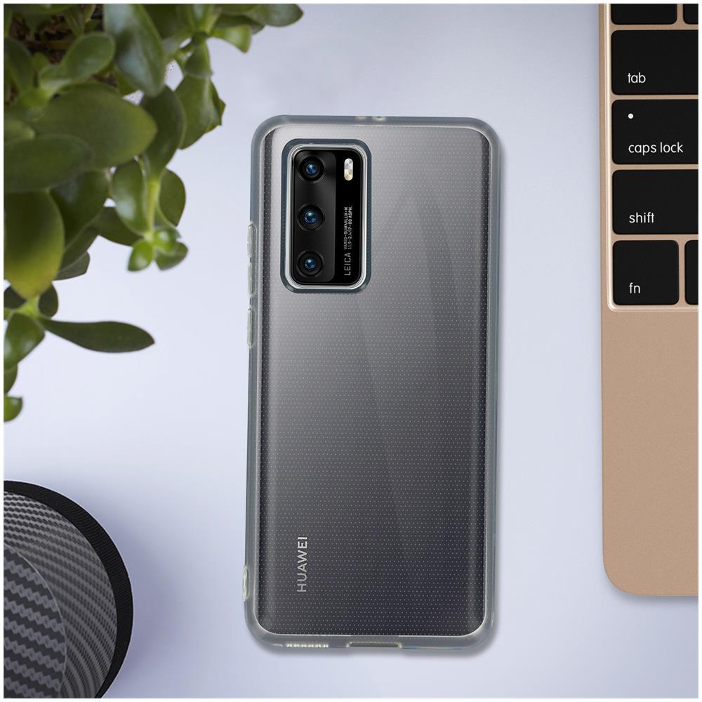 Cover Huawei P40 Protezione Silicone Morbido Antishock Trasparente - Foto 5