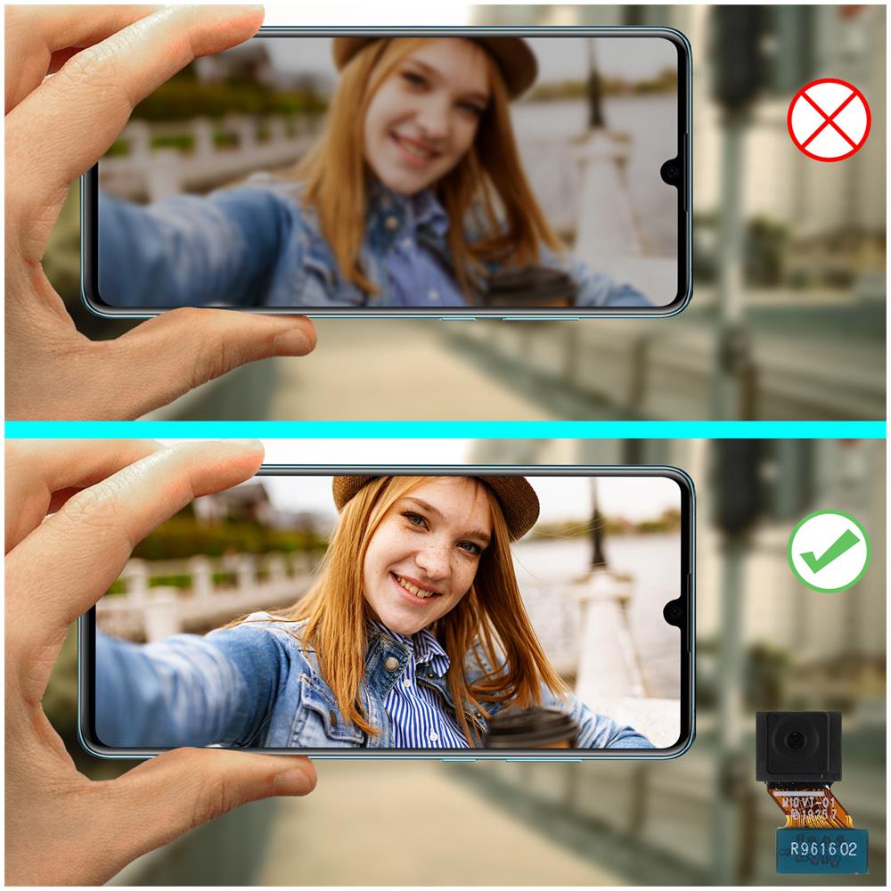 Fotocamera Anteriore Samsung Galaxy A10 Obiettivo Frontale + Connettore Flat - Foto 5