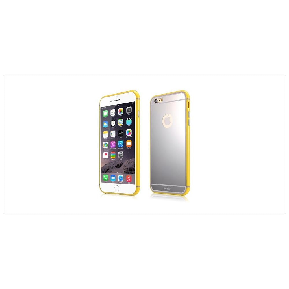 Iphone 6 Plus / 6s Più Tpu Giallo Modello Di Specchio - Foto 1