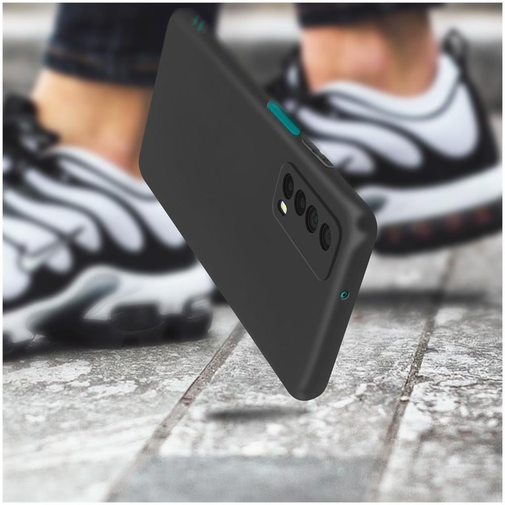 Cover Huawei P Smart 2021 Silicone Antishock Nero - Foto 2