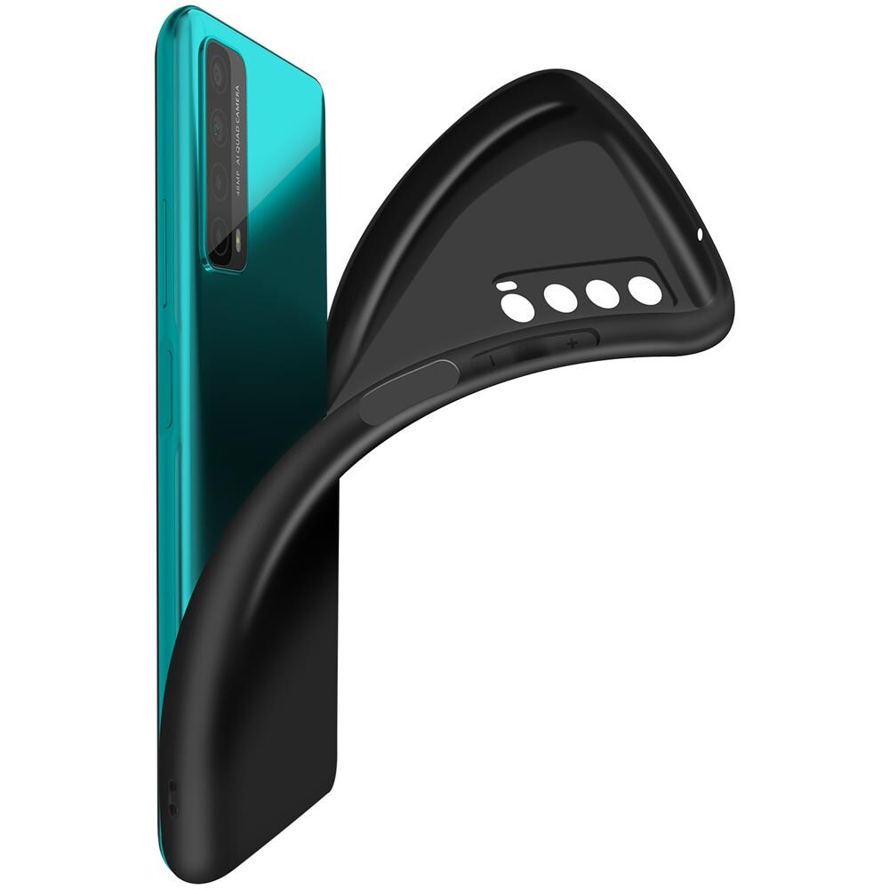 Cover Huawei P Smart 2021 Silicone Antishock Nero - Foto 5