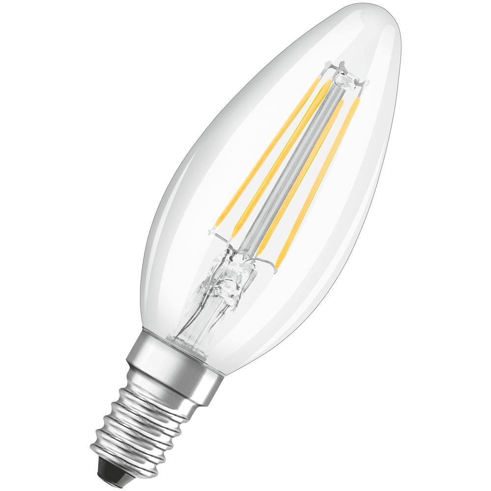 Lampada Led - E14 - Bianco Caldo - 2700 K - 4 W - Sostituisce Lampade Ad Incandescenza 40w - Chiara - Led Three Step Dim Classic B - Foto 1