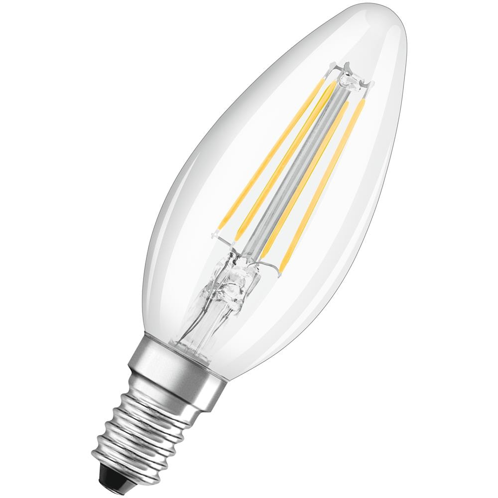 Lampada Led - E14 - Bianco Caldo - 2700 K - 4 W - Sostituisce Lampade Ad Incandescenza 40w - Chiara - Led Three Step Dim Classic B - Foto 2