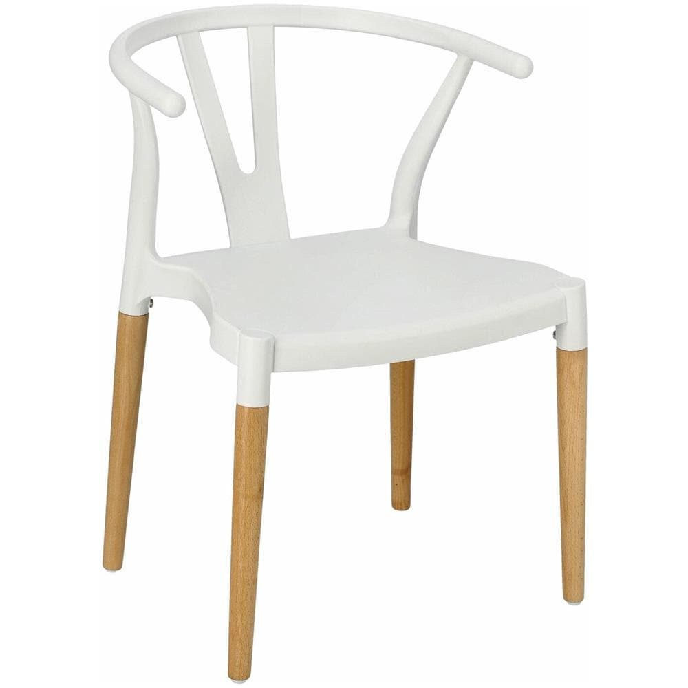 Sedia Bianca Wicker Pp - Foto 1