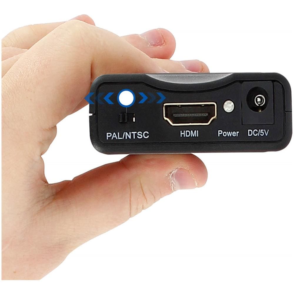 Adattatore Video 1080p Hdmi Verso Scart Hdmi Nero - Foto 5