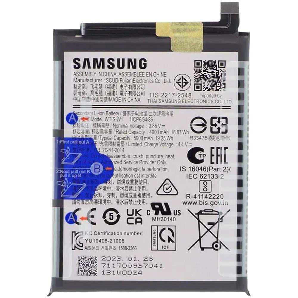 Batteria Interna Galaxy A14 5g 5000mah Originale Gh81-23314a - Foto 1