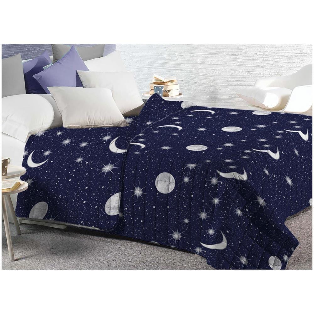 Quilt Trapuntino Piumino Estivo 100gr mq Microfibra Bea Varie Fantasie Singolo DIS.4 - Foto 1