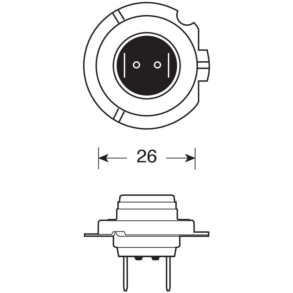 12v da Alogena - H18 - 65w - Py26d-1 - 1 Pz - D /blister - Foto 2