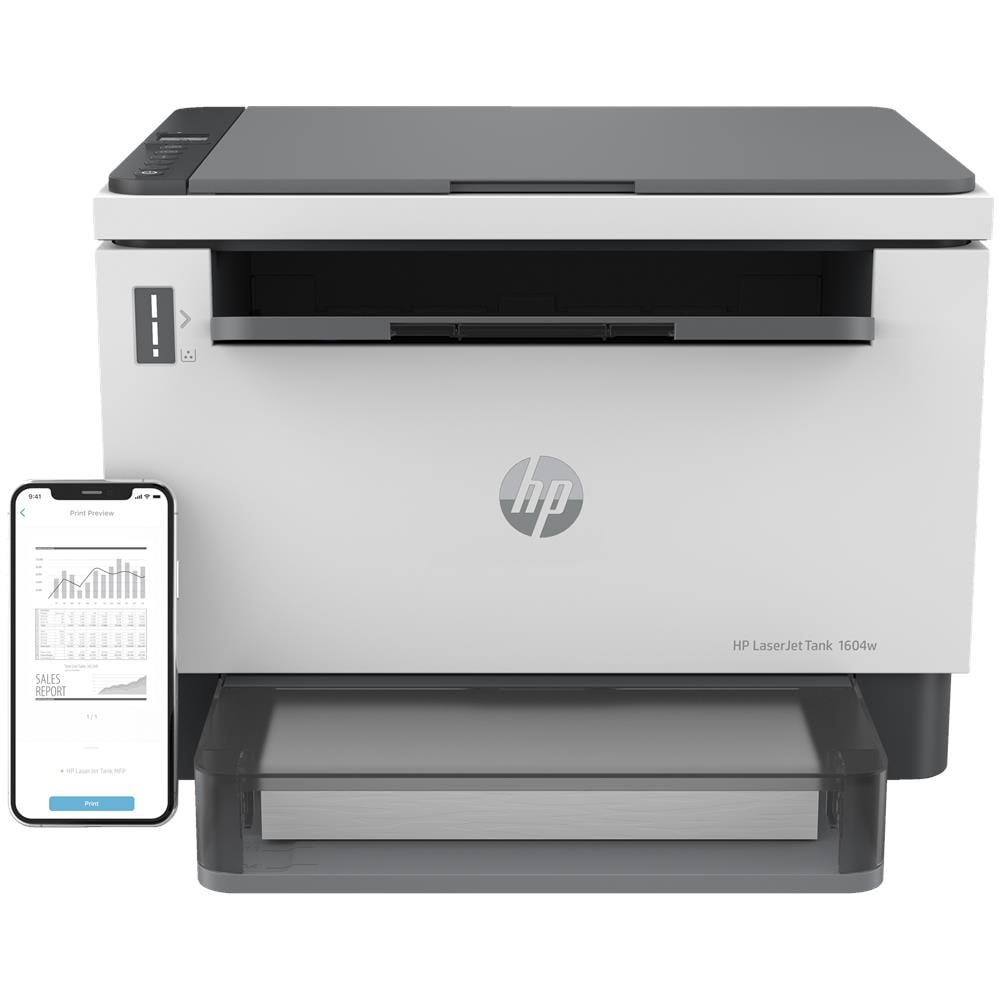 LaserJet Stampante multifunzione Tank 1604w, Bianco e nero, Stampante per Aziendale, Stampa, copia, scansione, Scansione verso e-mail; scansione verso PDF - Foto 1