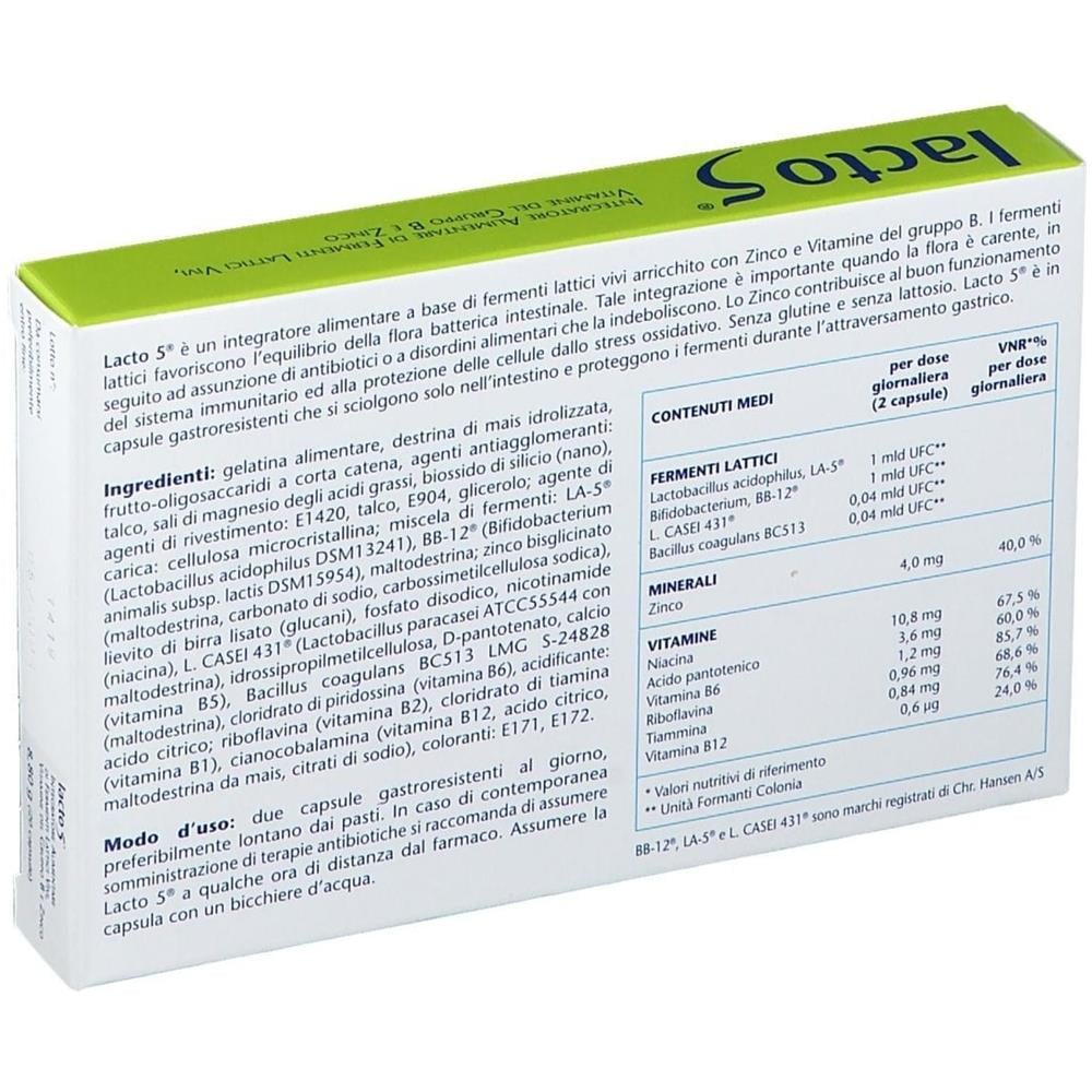 Lacto 5 20 Capsule - Foto 2