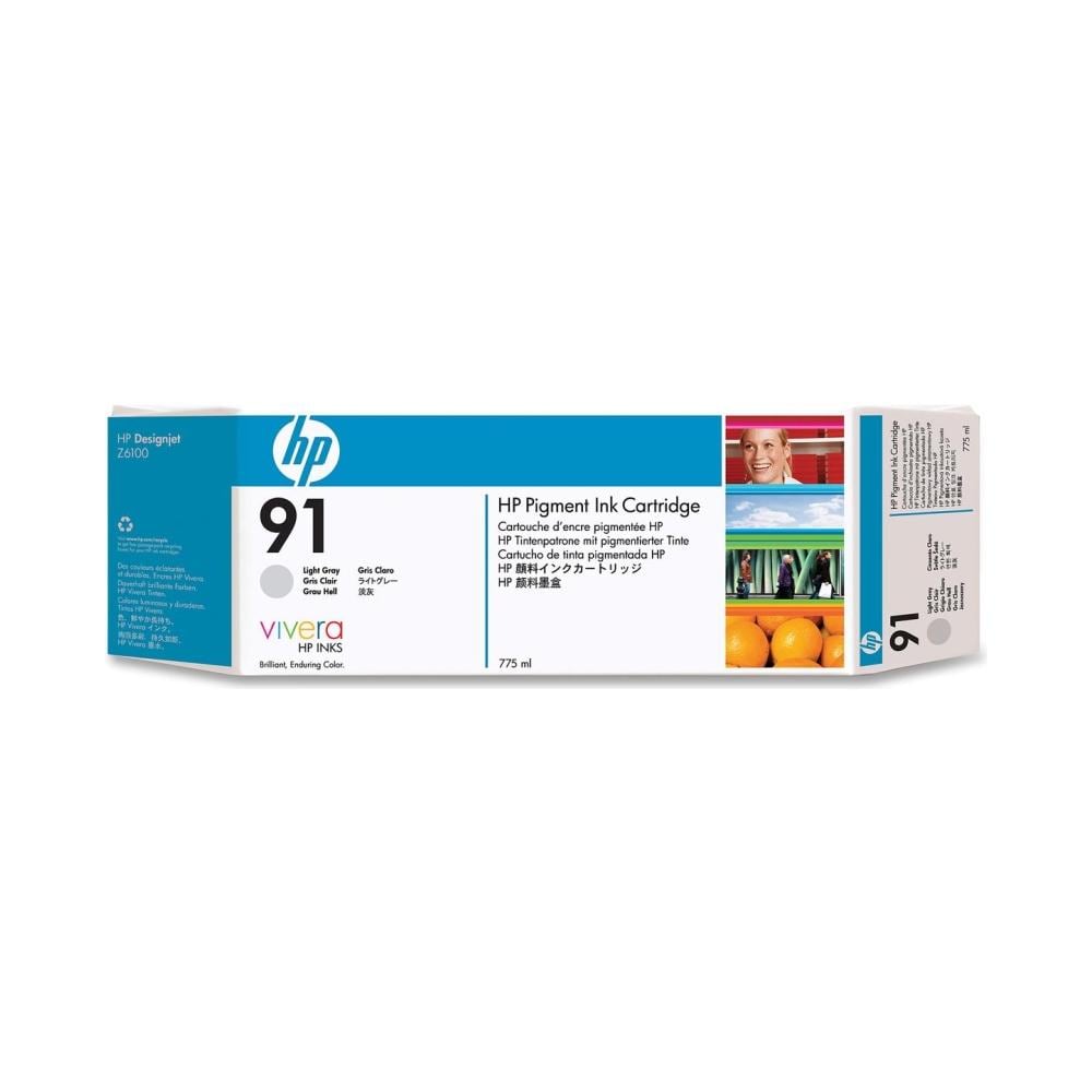 Cartuccia ink HP 91 grigio chiaro, da 775 ml con inchiostro HP Vivera - Foto 2