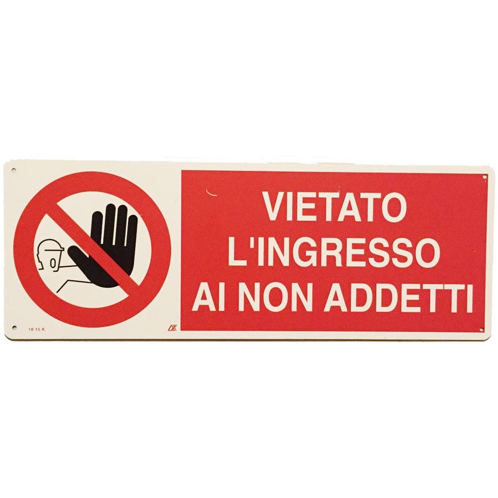 GLOBAL CARTELLO SEGNALETICO - Cartello Di Avvertimento Con Scritta Cau - Foto 9