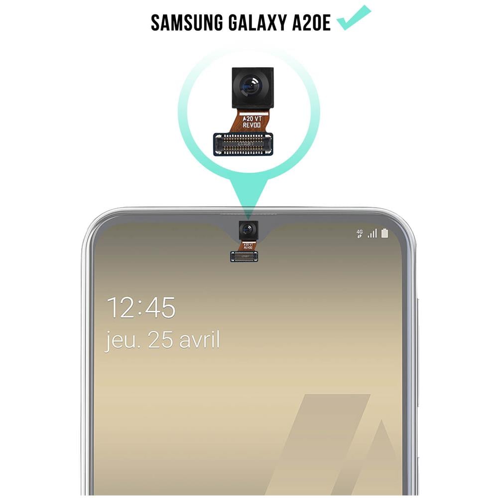 Fotocamera Anteriore Samsung Galaxy A20e Obiettivo Frontale + Connettore Flat - Foto 2