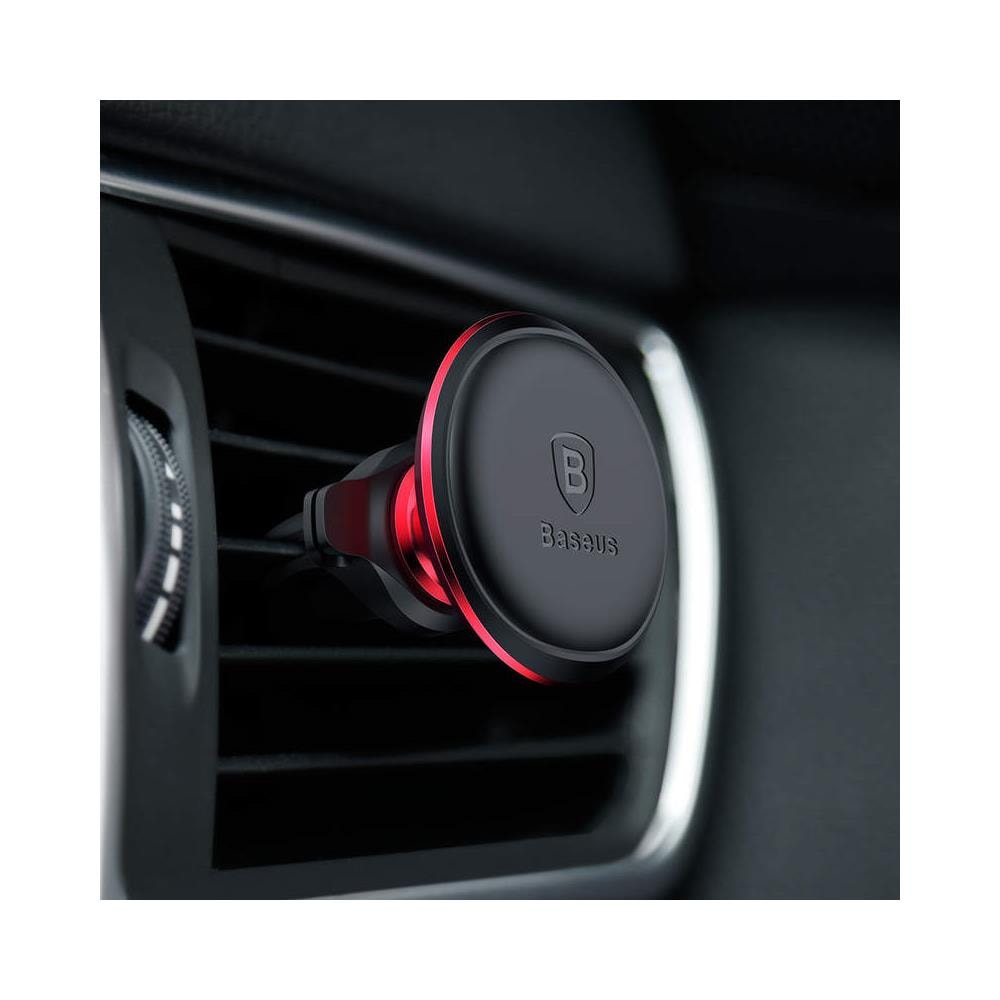 Montaggio Per Auto Supporto Magnetico Telefono Aria Vent Con Clip Cavo Rosso (sugx-a09)  - Foto 2