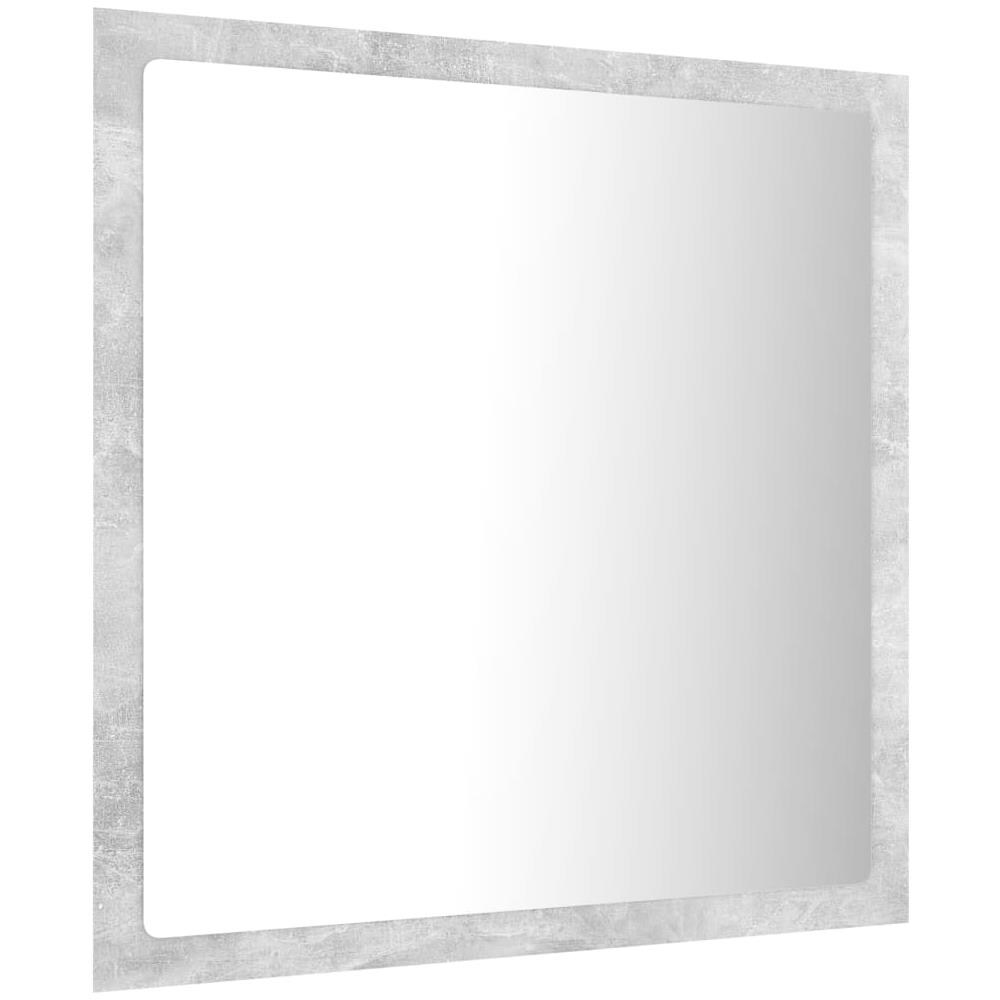 Specchio da Bagno a LED Grigio 40x8,5x37 cm in Acrilico - Foto 2