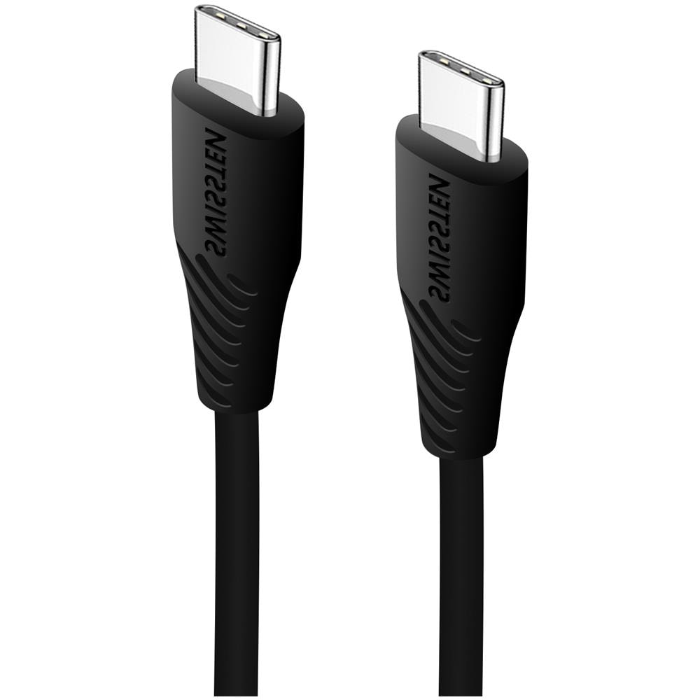 Cavo Usb-c A Usb-c Carica Rapida 3a Sincronizzazione 1m Swissten Nero - Foto 1